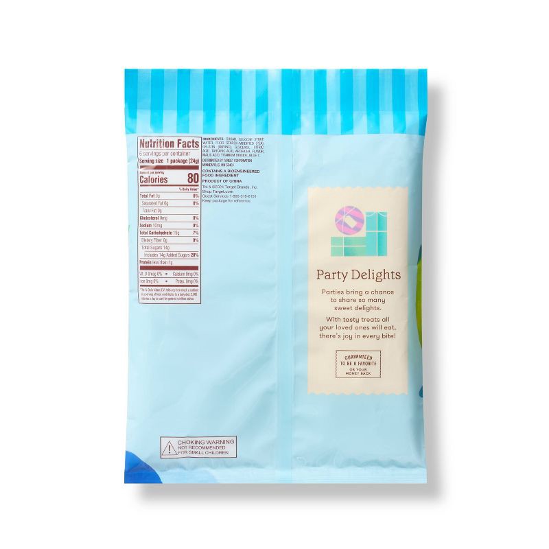 slide 2 of 3, Sour Gummy Candy Sharks Party Favors - 5oz/6ct - Favorite Day™, 6 ct; 5 oz