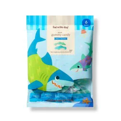Sour Gummy Candy Sharks Party Favors - 5oz/6ct - Favorite Day™