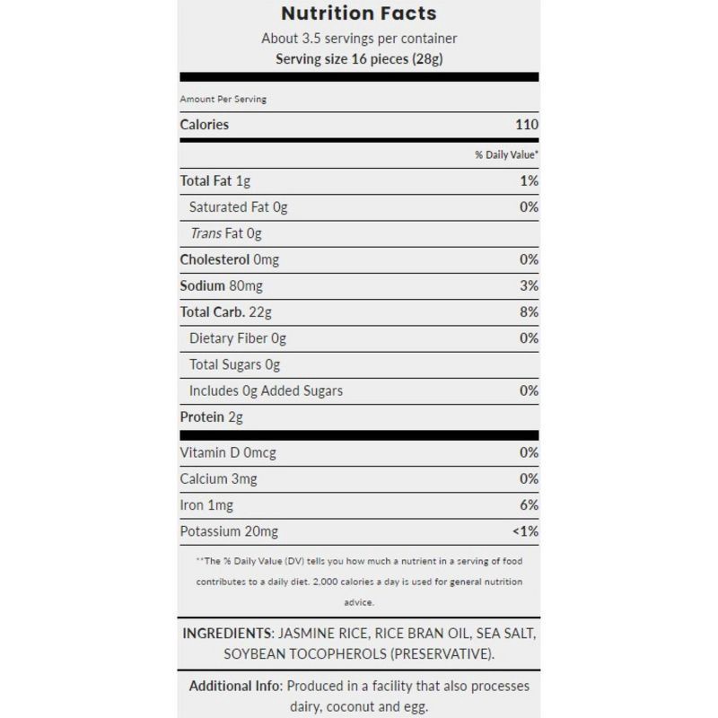 slide 5 of 6, Ka-Me Original Rice Crackers - 3.5oz, 3.5 oz