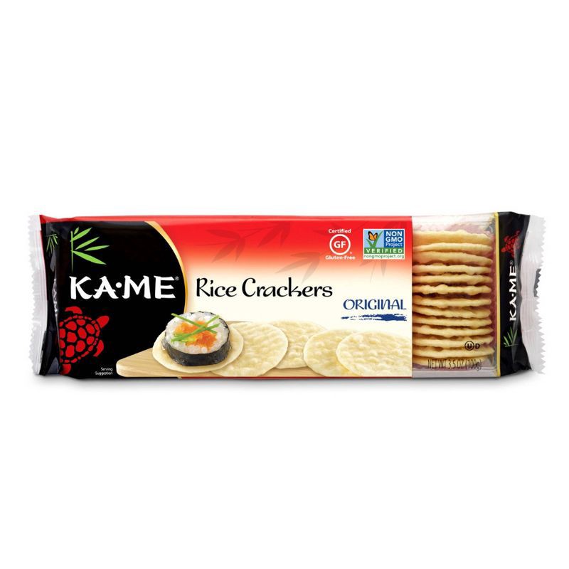 slide 1 of 6, Ka-Me Original Rice Crackers - 3.5oz, 3.5 oz