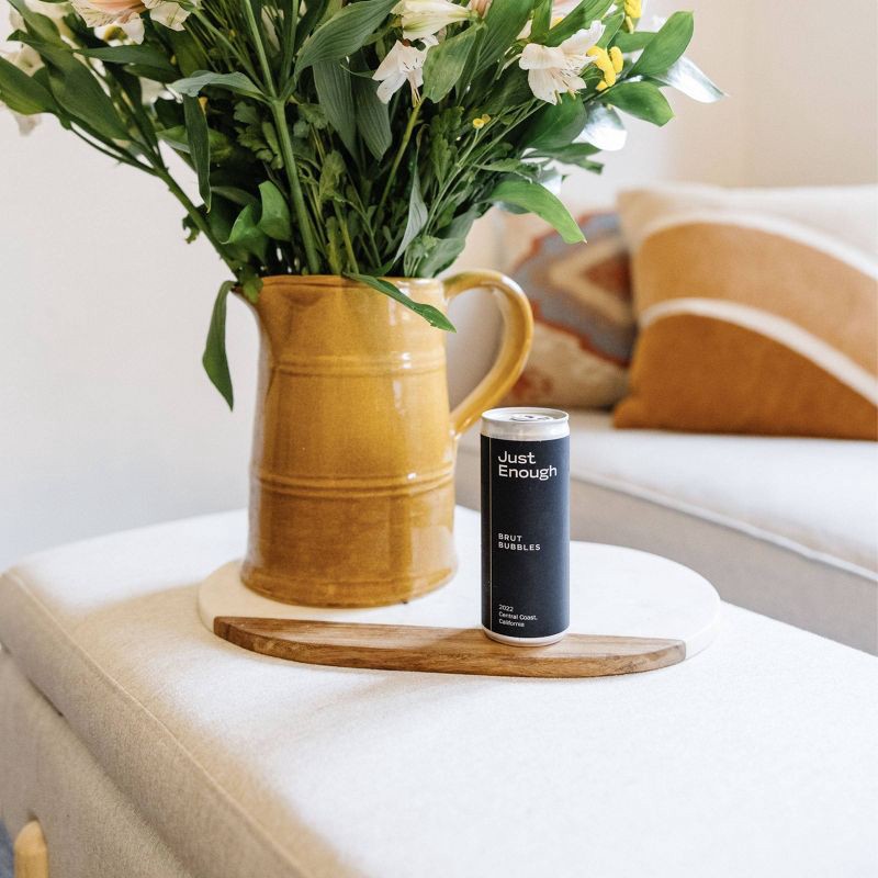 slide 2 of 4, Just Enough Wines Brut Bubbles - 4pk/250ml Cans, 4 ct; 250 ml