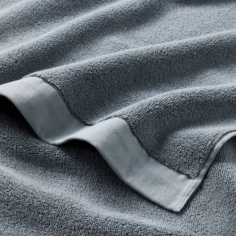 slide 3 of 4, Modal Bath Towel Mineral Blue - Casaluna™, 1 ct