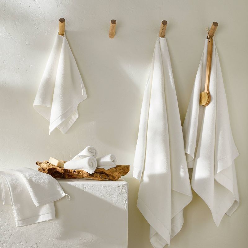 slide 2 of 4, Modal Oversize Bath Towel White - Casaluna™, 1 ct
