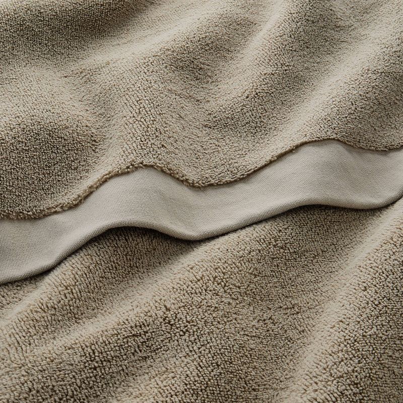 slide 3 of 4, Modal Oversize Bath Towel Olive - Casaluna™, 1 ct