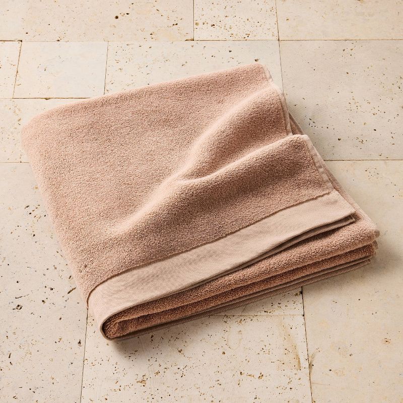 slide 1 of 4, Modal Oversize Bath Towel Clay - Casaluna™, 1 ct