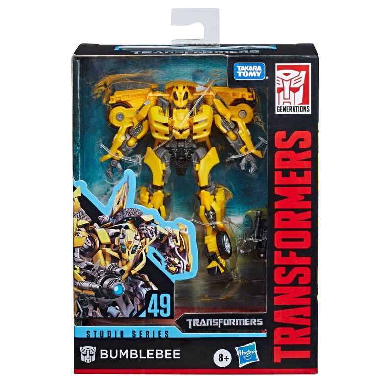 slide 2 of 8, Transformers Bumblebee Deluxe Studio Series Action Figure, 1 ct