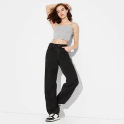 Women's Scoop Back Cami - Wild Fable™ Heather Gray M: Sleeveless, Pullover, Below Waist