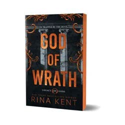 Sourcebooks God of Wrath (Deluxe Edition) - (Legacy of Gods) by Rina Kent (Paperback)
