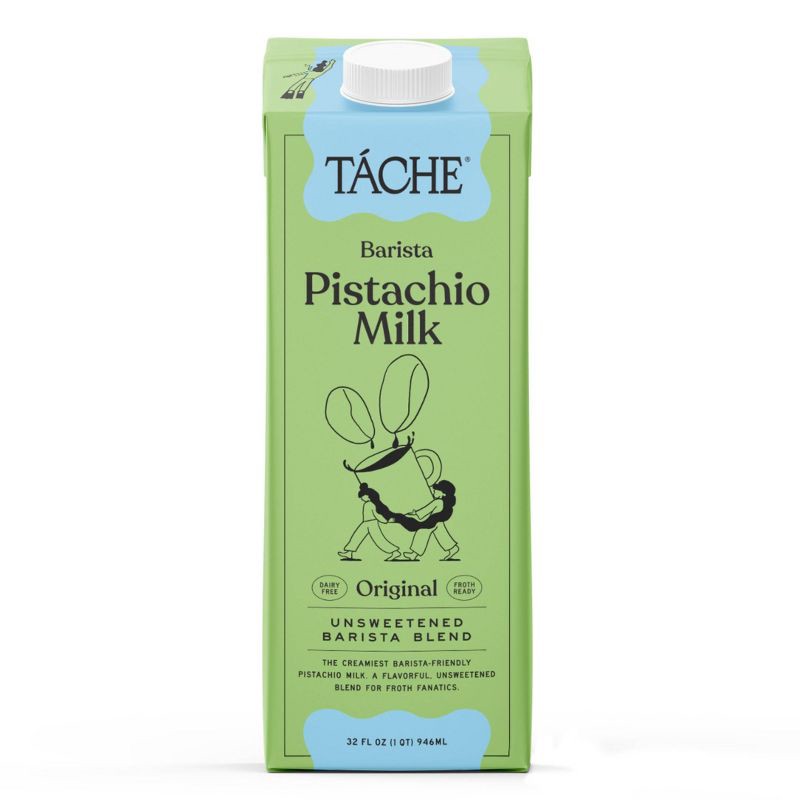 slide 1 of 4, Tache Barista Unsweetened Pistachio Milk - 32fl oz, 32 fl oz