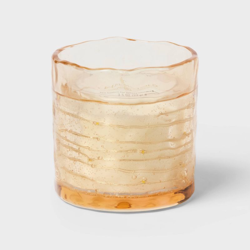 slide 1 of 4, Glass LED Citronella Pineapple Cove Scented Candle 3.5oz - Threshold™, 3.5 oz