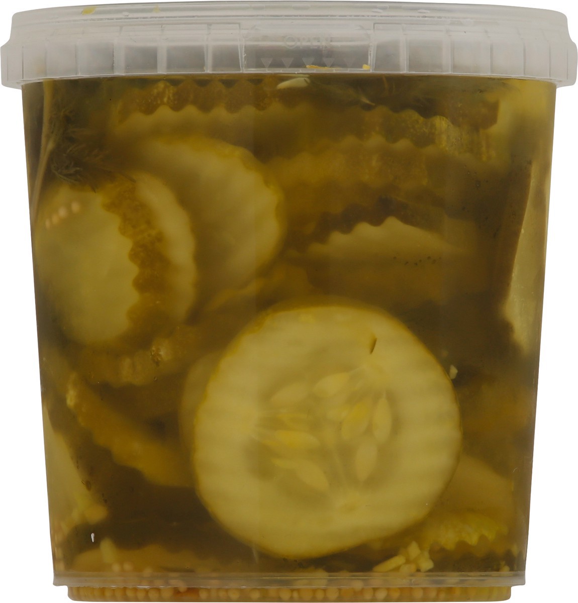 slide 4 of 9, Cleveland Kitchen Dilly Garlic Pickled Chips - 24 OZ, 24 oz