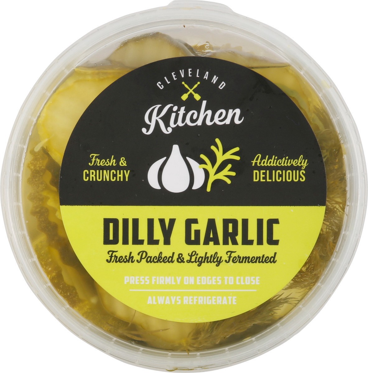 slide 9 of 9, Cleveland Kitchen Dilly Garlic Pickled Chips - 24 OZ, 24 oz