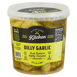 Cleveland Kitchen Dilly Garlic Pickled Chips - 24 OZ