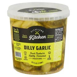 Cleveland Kitchen Dilly Garlic Pickled Chips - 24 OZ