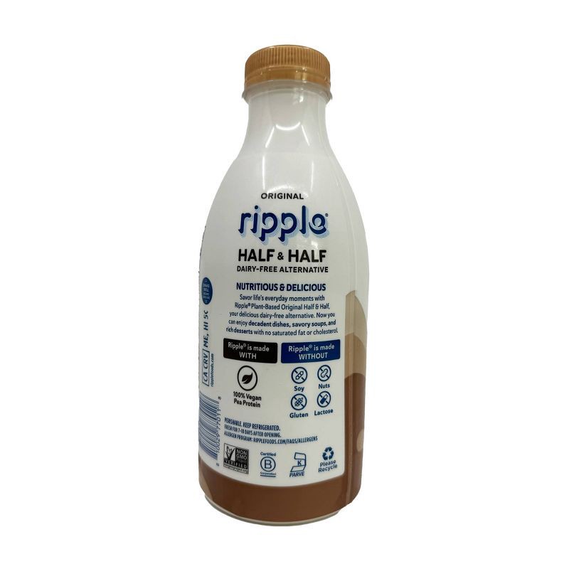 slide 5 of 6, Ripple Original Half and Half - 25.4fl oz, 25.4 fl oz