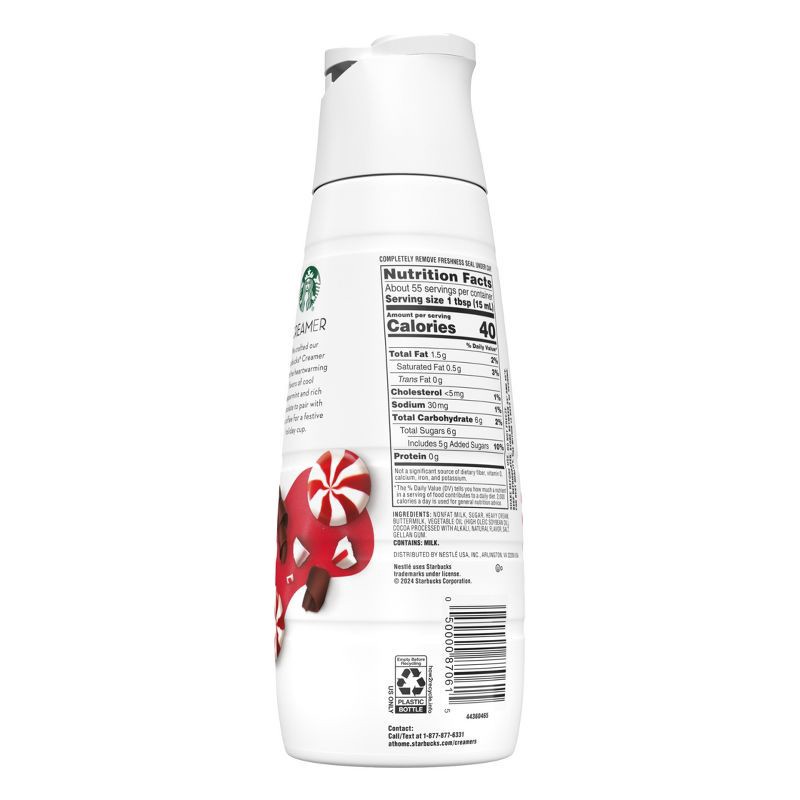 slide 9 of 9, Starbucks Creamer Starbucks Peppermint Mocha Coffee Creamer - 28 fl oz, 28 fl oz