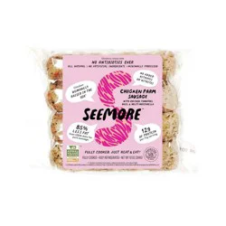Seemore Meats & Veggies Seemore Chicken Parmesan Sausage - 10oz