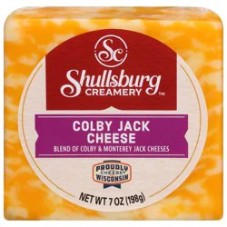 Shullsburg Deli Cut Colby Jack Cheese 7 oz