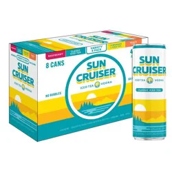 Sun Cruiser Sun Crusier Iced Tea & Vodka Variety - 8pk/355ml Cans