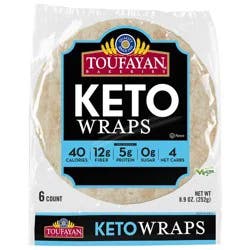 Toufayan Keto All Natural Wraps