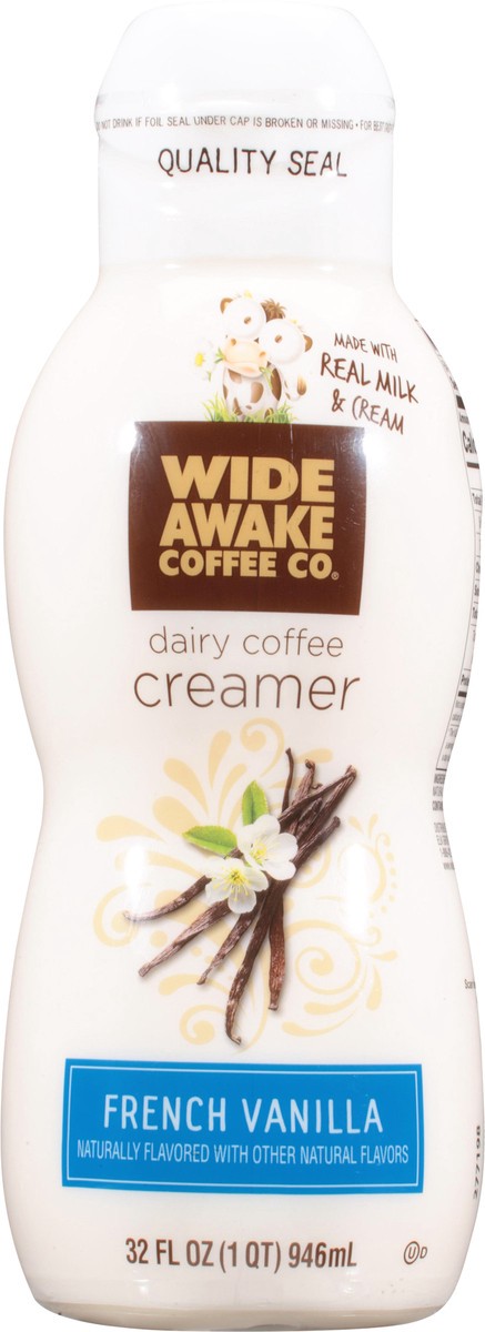 slide 1 of 17, Wide Awake Coffee Co. French Vanilla Dairy Coffee Creamer 32 fl oz, 32 fl oz