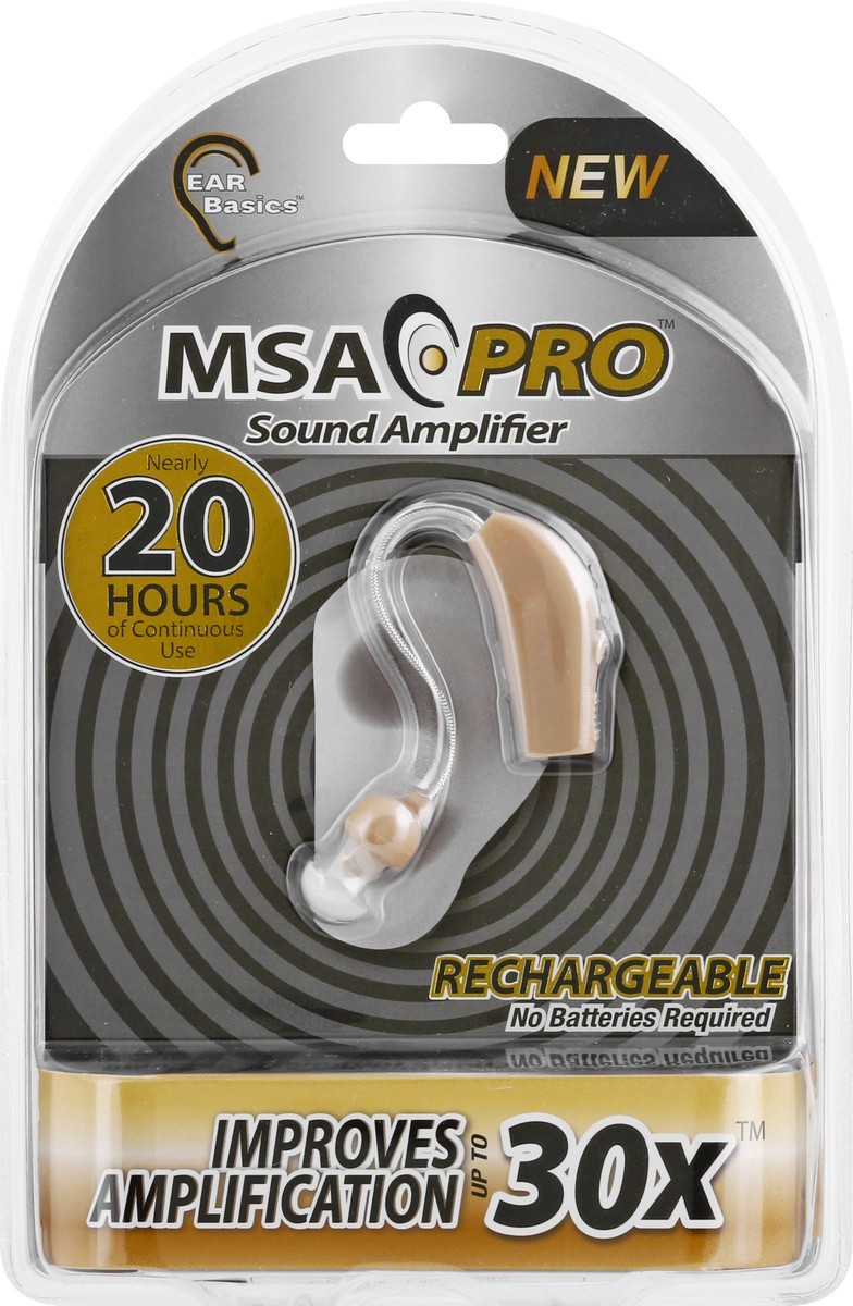 slide 5 of 11, MSA Pro Sound Amplifier 1 ea, 1 ct