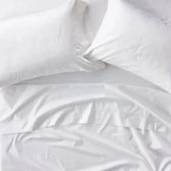 Full 600 Thread Count Sateen Sheet Set White - Casaluna™