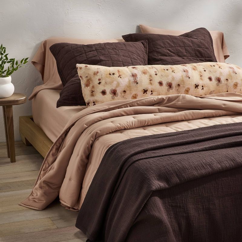 slide 2 of 5, Standard 400 Thread Count Rayon from Bamboo Pillowcases Light Adobe Clay - Casaluna™, 1 ct