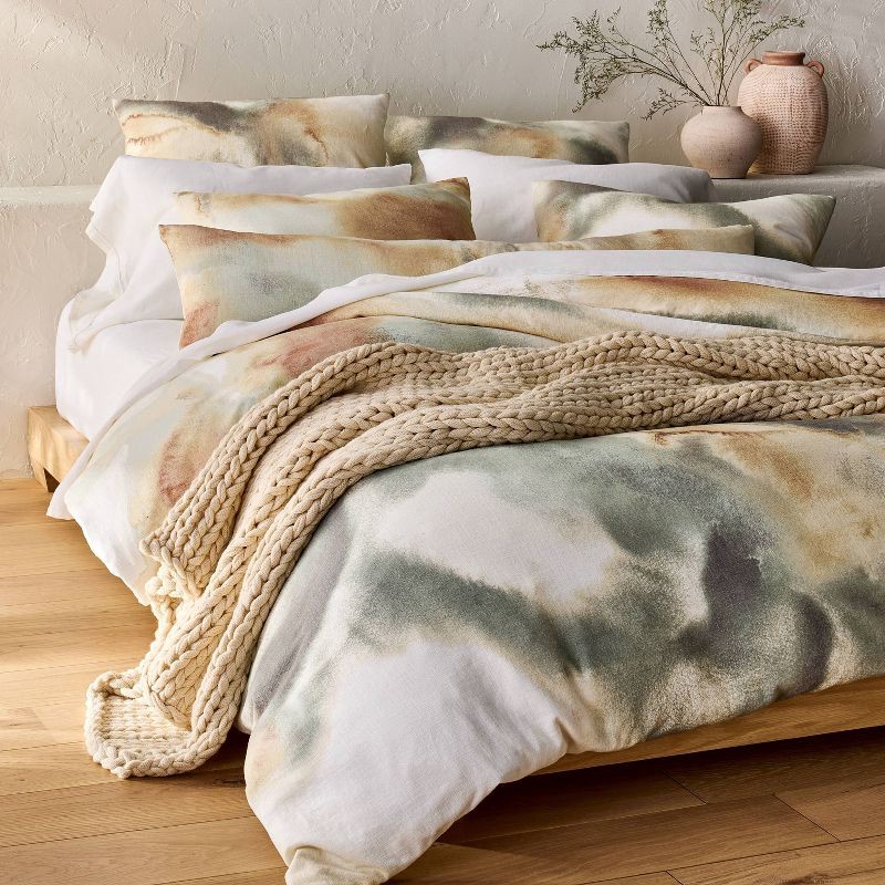 slide 2 of 5, Standard 100% Linen Pillowcases White - Casaluna™, 1 ct