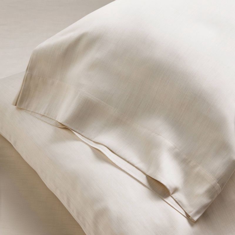 slide 5 of 7, Full 400 Thread Count Rayon from Bamboo Sheet Set Natural - Casaluna™, 1 ct