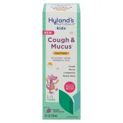 Hyland's Naturals Kids Daytime Natural Grape Flavor Cough & Mucus 4 fl oz