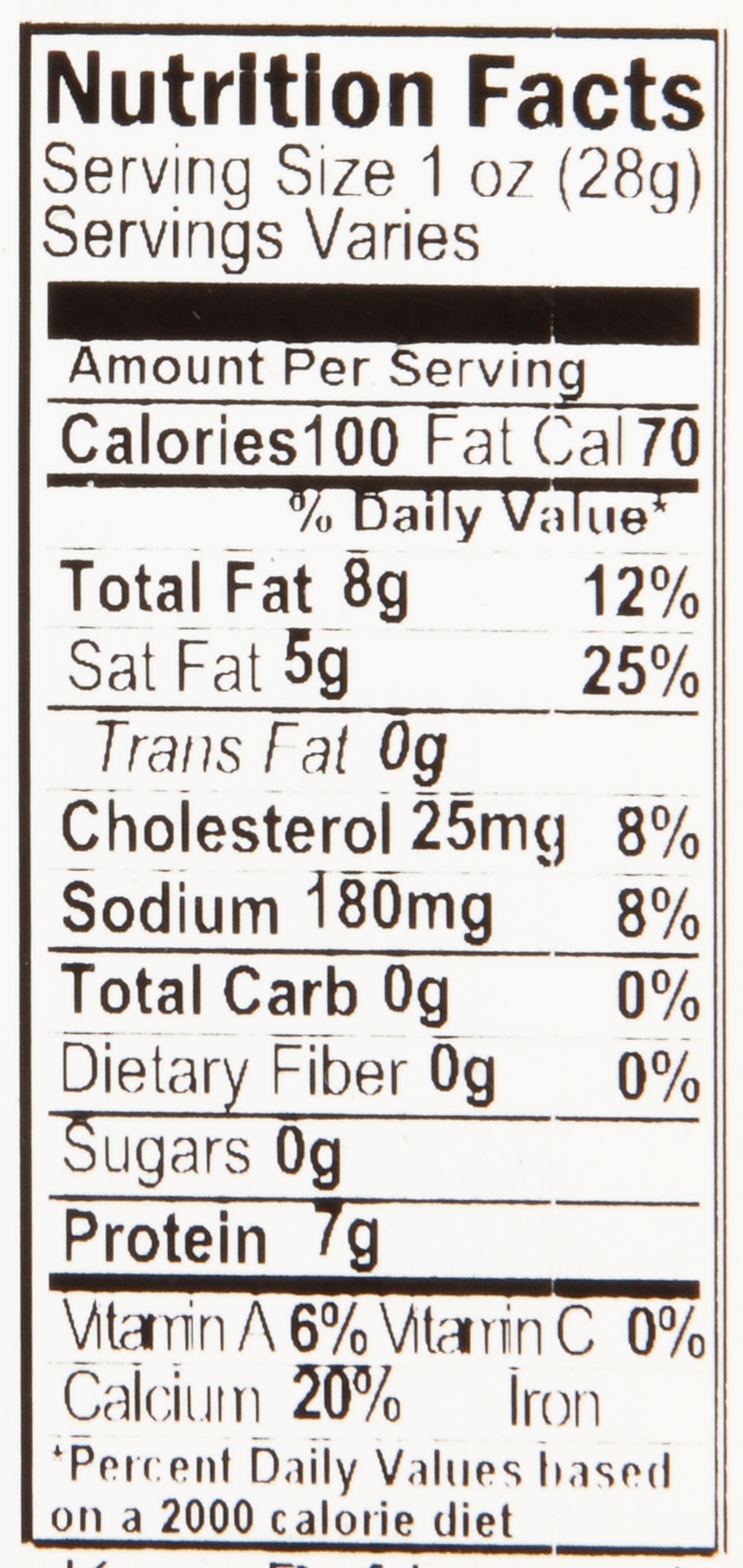 slide 6 of 6, ORGANIC VALLEY Organic Muenster Cheese Block, 8 oz, 8 oz