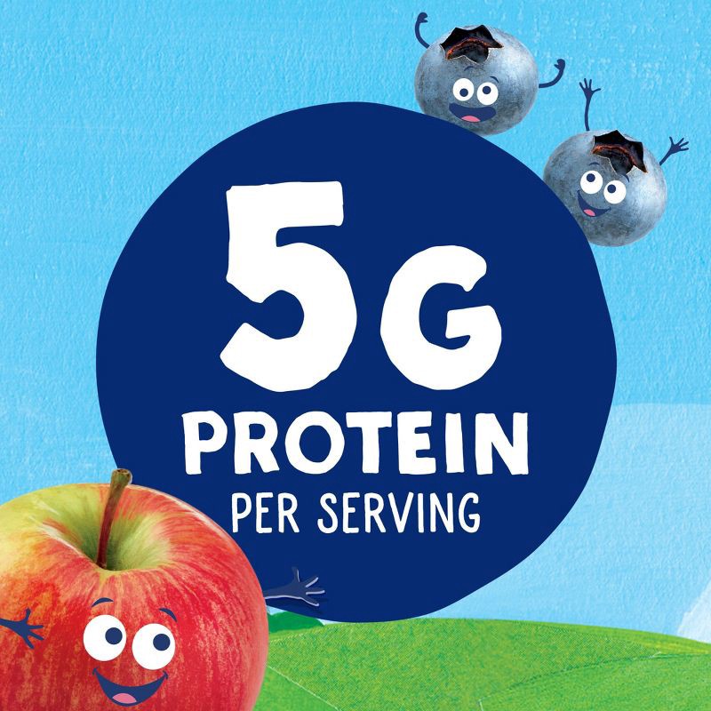 slide 2 of 10, Stonyfield Kids' Organic ZERO Added Sugar Kids Pouch Blueberry Apple Carrot 3.5oz/4pk, 4 ct; 3.5 oz