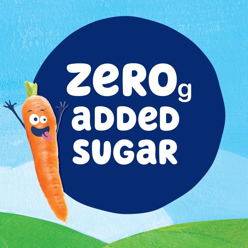 slide 4 of 10, Stonyfield Kids' Organic ZERO Added Sugar Kids Pouch Blueberry Apple Carrot 3.5oz/4pk, 4 ct; 3.5 oz