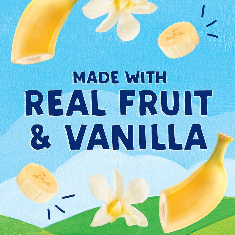 slide 3 of 10, Stonyfield Kids' Organic ZERO Added Sugar Kids Pouch Vanilla 3.5oz 4pk, 4 ct; 3.5 oz