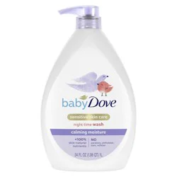 Baby Dove Calming Moisture Hypoallergenic Baby Wash - 34oz