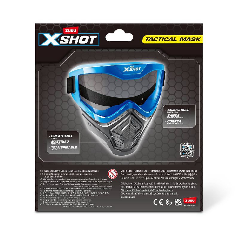 slide 5 of 10, XSHOT Battle Mask by ZURU: Toy Blasters Accessory, Plastic Material, Manual Power Source, 1 ct