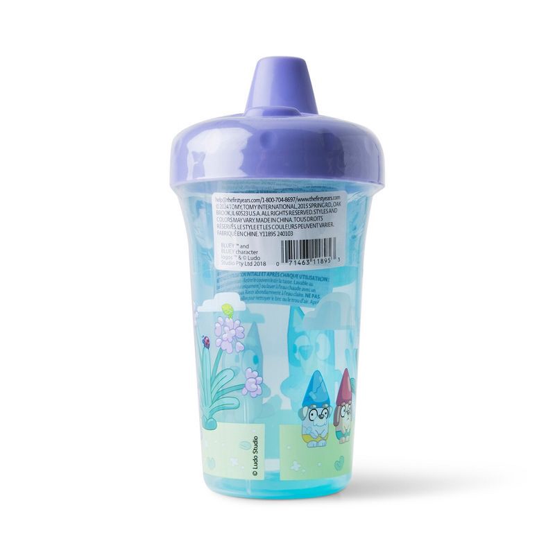 slide 2 of 4, The First Years Bluey 9oz Sippy Cup for Baby and Toddler - 9 Months+, 9 oz