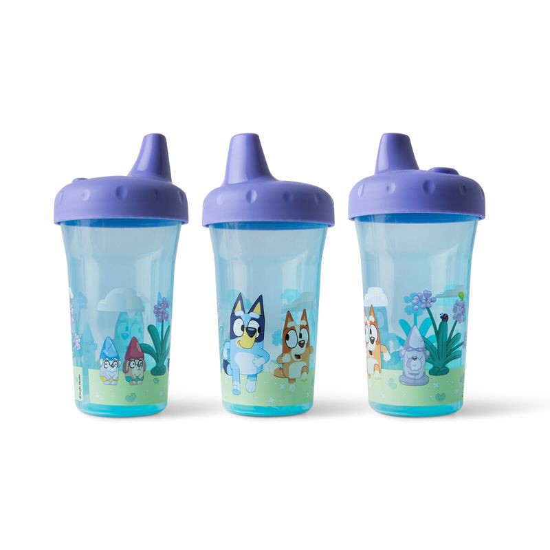 slide 3 of 4, The First Years Bluey 9oz Sippy Cup for Baby and Toddler - 9 Months+, 9 oz