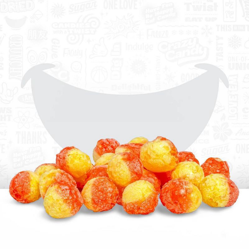 slide 2 of 4, Crazy Candy Freeze Dried Candy - Peach Puffs - 1.7oz, 1.7 oz