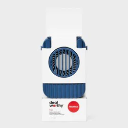 Necklace Fan Blue - Dealworthy™