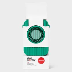 Necklace Fan Green - Dealworthy™