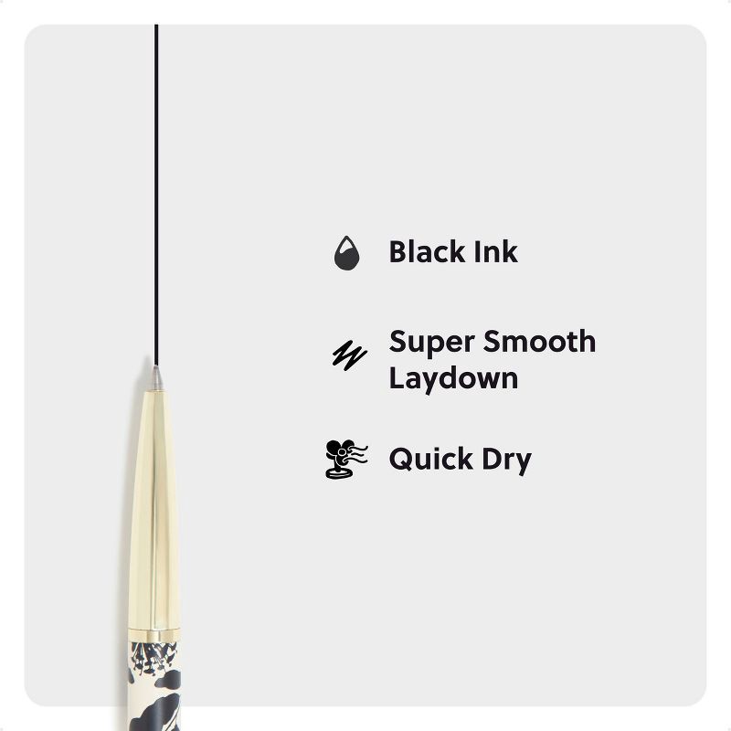 slide 5 of 5, U Brands 2ct Avalon Gel Pens Refined Roots, 2 ct