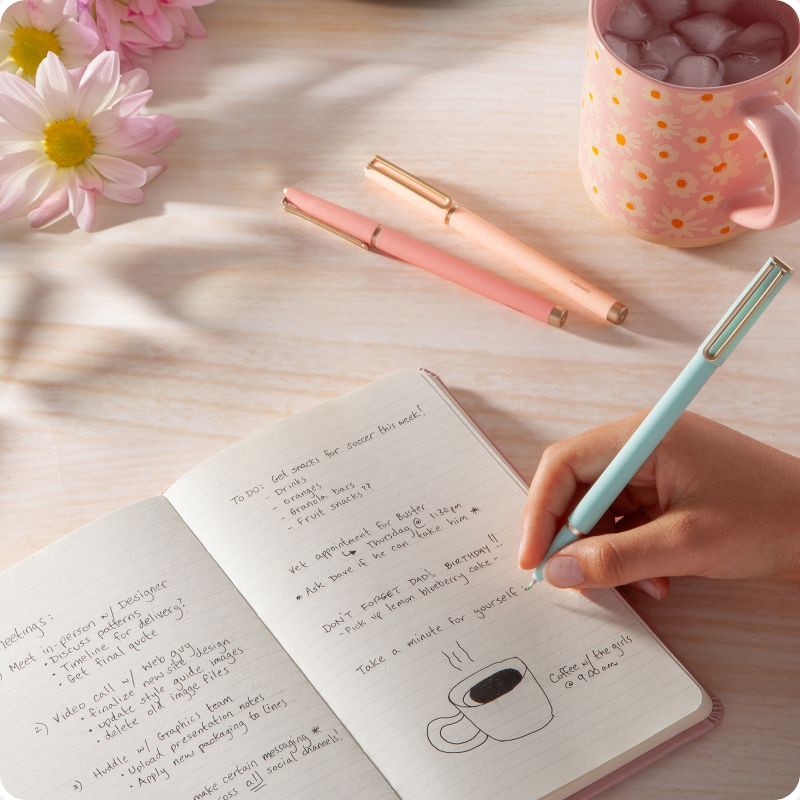 slide 2 of 5, U Brands 10ct Soft Touch Catalina Colored Ink Felt Tip Pens Brights, 10 ct