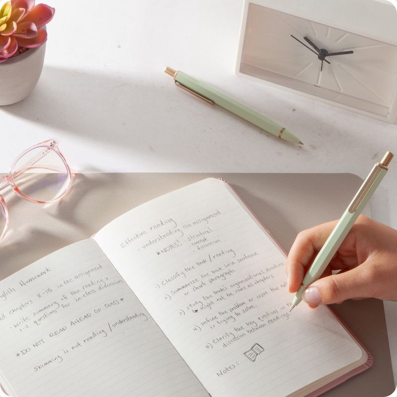 slide 2 of 5, U Brands 2pk Cambria with Refills Soft Touch Olive, 2 ct