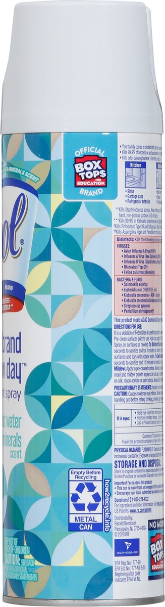 slide 2 of 9, Lysol Brand New Day Coconut Water & Sea Minerals Scent Disinfectant Spray 19 oz, 19 oz