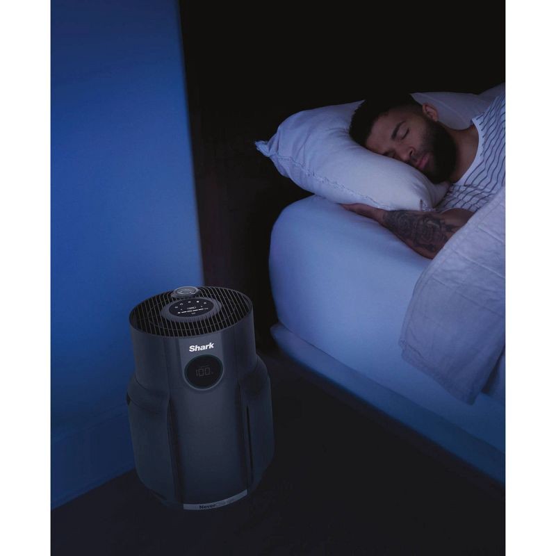 slide 11 of 12, Shark Never Change Air Purifier 5-Year Filter Life 650 sq ft HP152, 650 sq ft