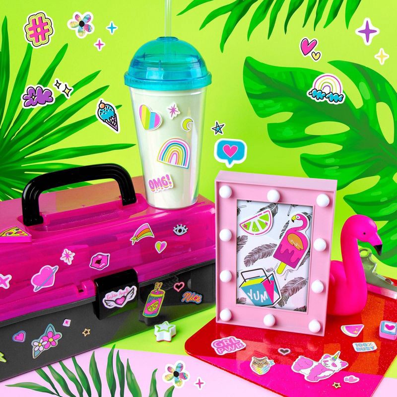 slide 4 of 7, Fashion Angels 1000+ Totally Rainbow Stickers, 1 ct