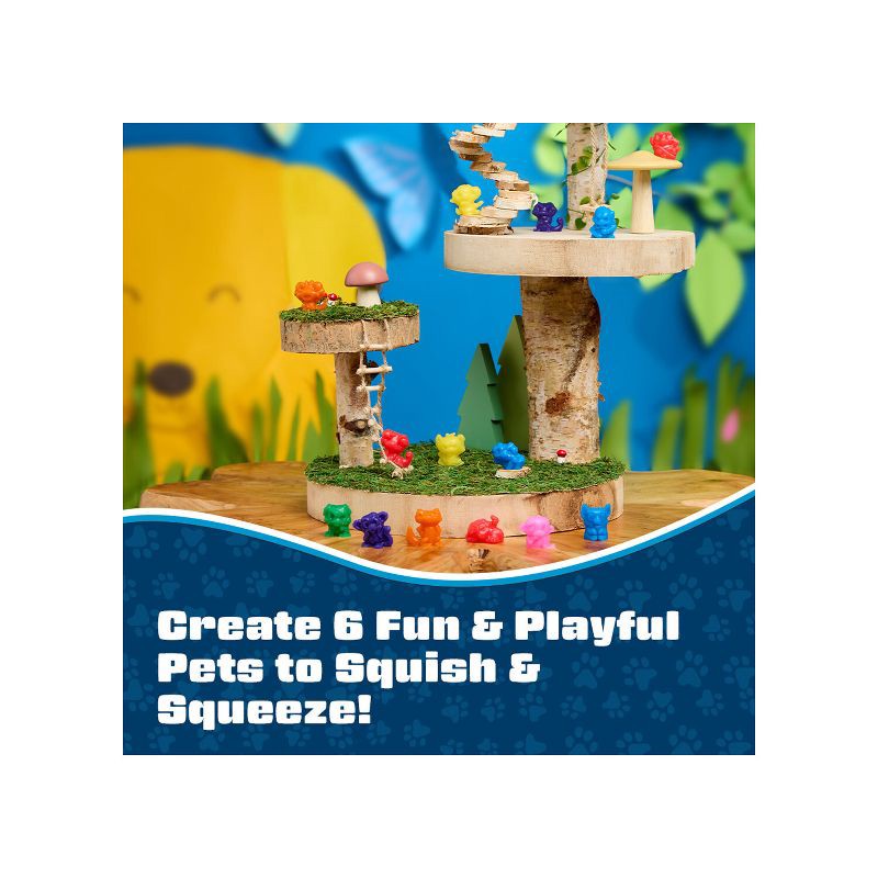 slide 5 of 6, Elmer's 6ct Squishies Mini Character Kit Elmers, 6 ct