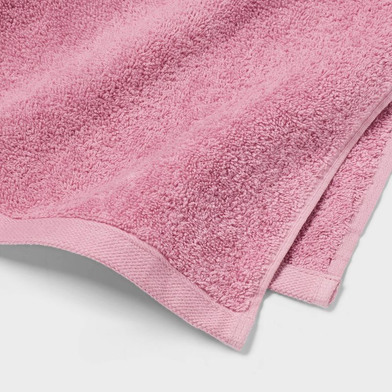 slide 3 of 4, Everyday Bath Towel Pink - Room Essentials™, 1 ct